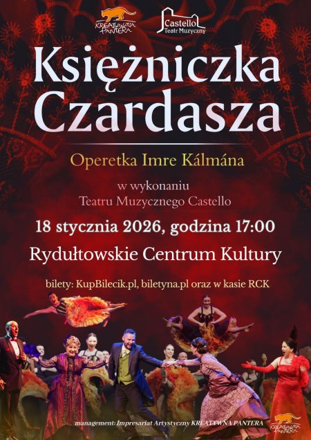 Operetka "Księżniczka Czardasza" - Teatr Muzyczny Castello