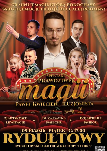 Spektakl PRAWDZIWEJ MAGII